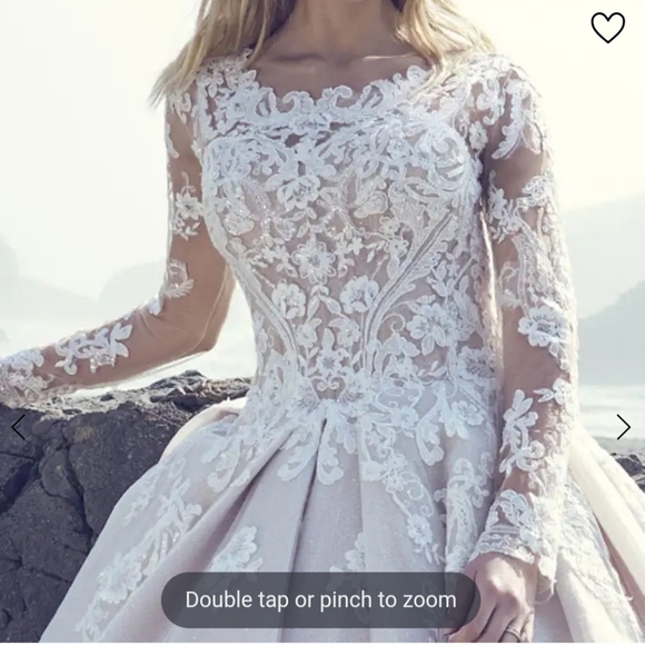 Wedding dress Sottero and Midgley Norvinia Lynette size 10 - Picture 6 of 7